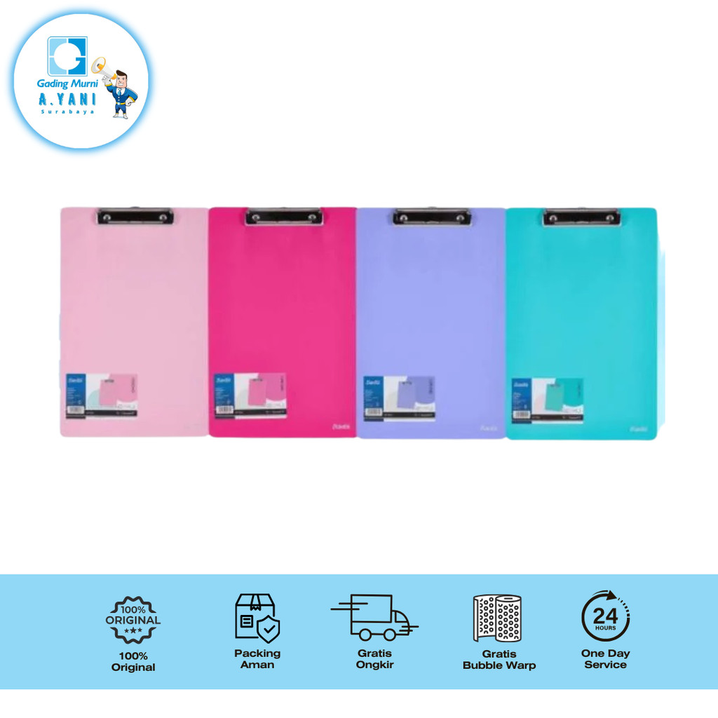 

BANTEX CLIP BOARD FC BF7504 BERBAGAI WARNA