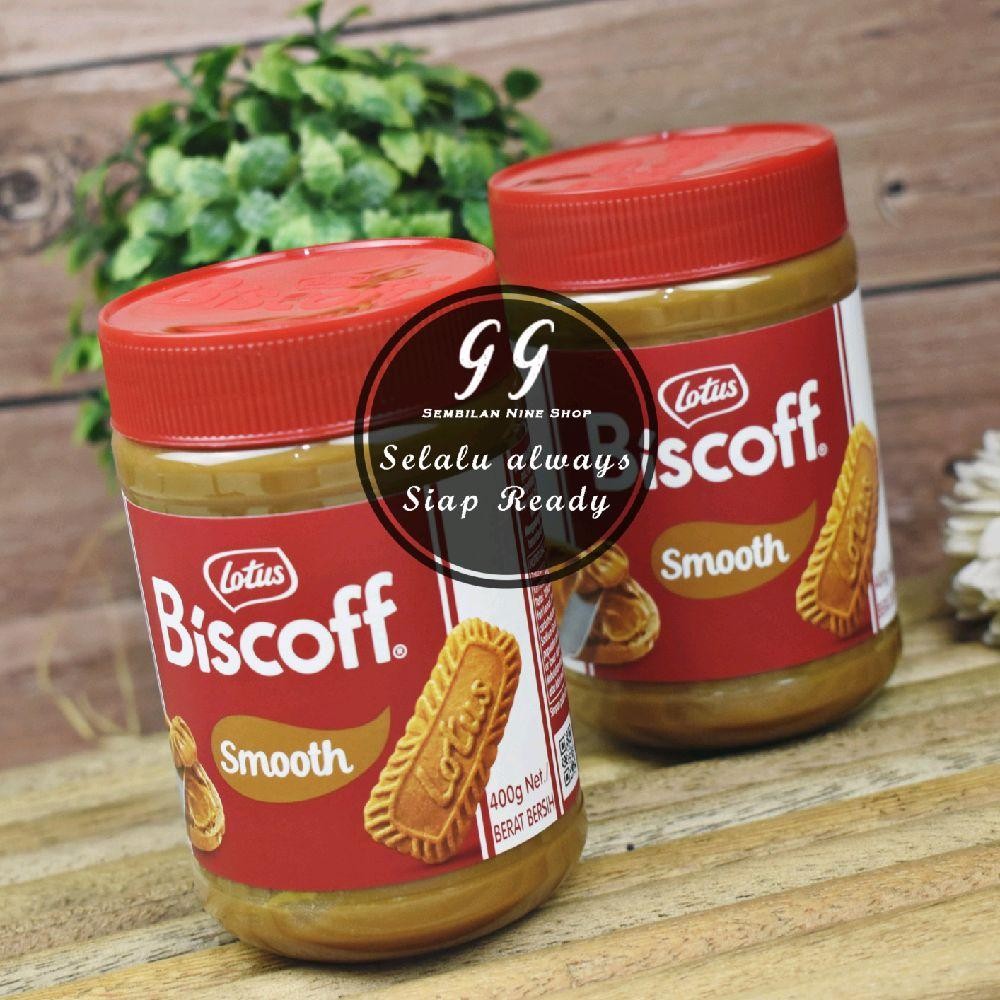 

LOTUS Biscoff SMOOTH Spread 400 Gram Selai Olesan Biscuit Biskuit Lotus