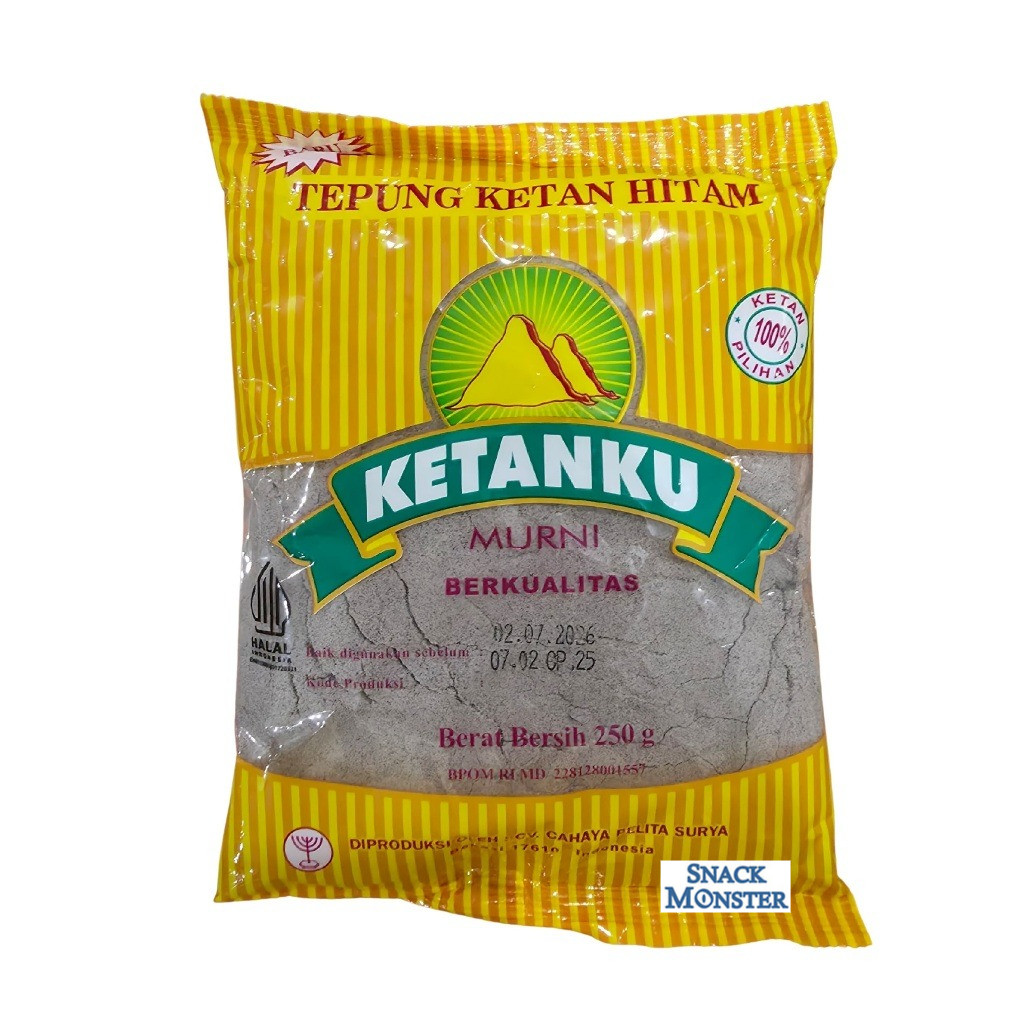 

Ketanku Tepung Ketan Hitam - Netto 250 gr