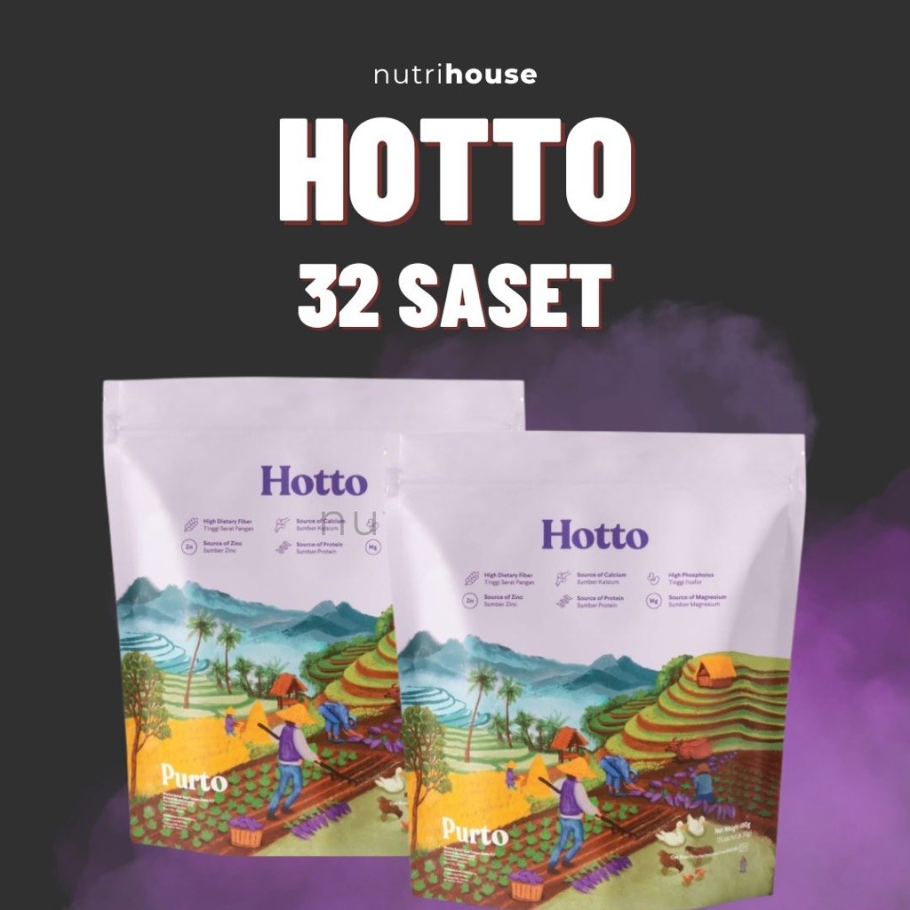 

Hotto Purto Multigrain with Purple Potato 2 Pouch