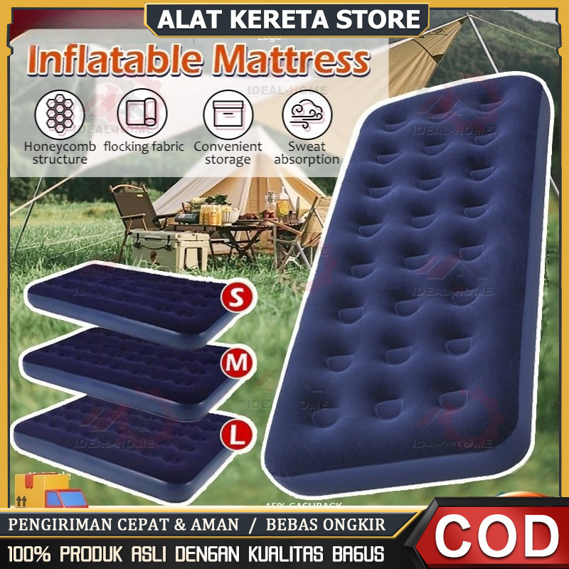 Kasur angin pompa double 2 orang  /Kasur angin / matras angin airbed intex / Kasur Angin + Pompa