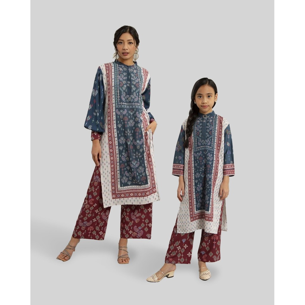 Heart Troops - Sekar Set Mom & Kids - Sky