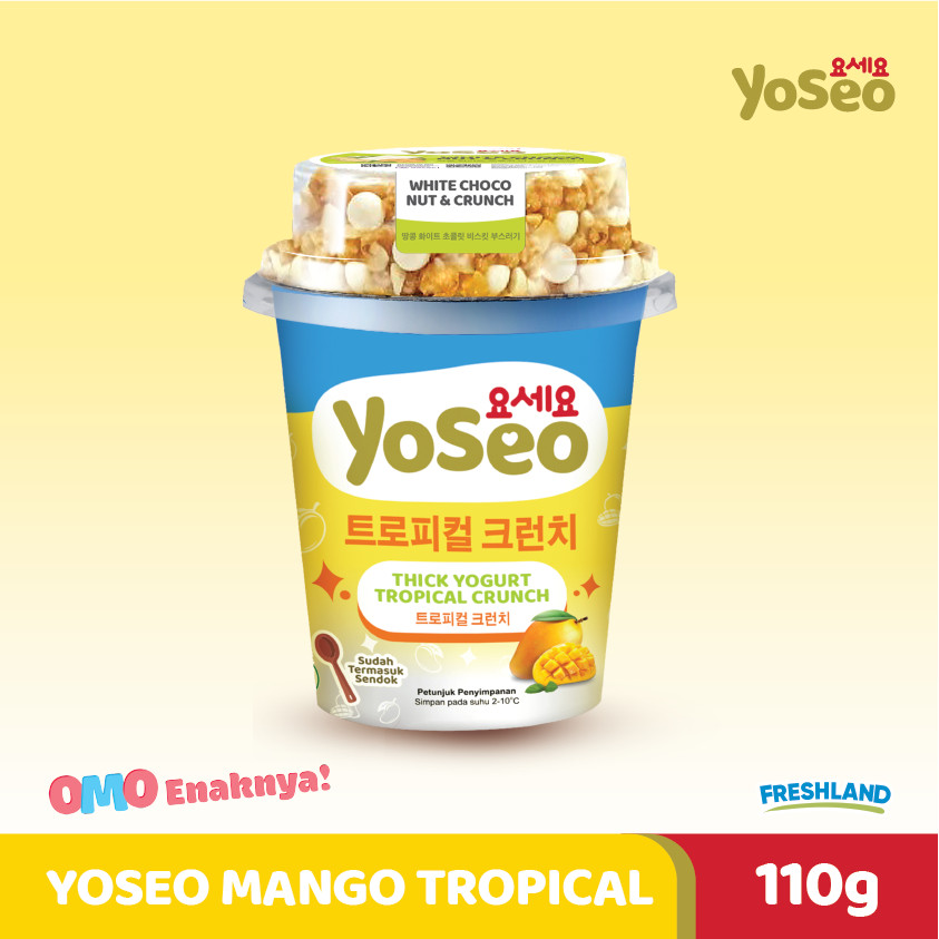 

Yoseo Creamix Manggo Tropical Topping White Choco 110 ML