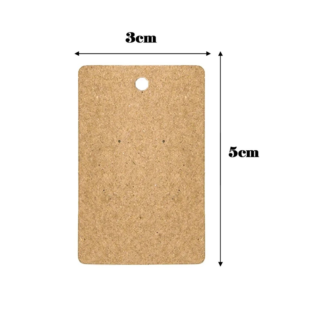 

Kraft Paper Tags 100 PCS Kraft Paper Adorable Design Gift Tags Hang Tags Heavy Duty Price Tags Vintage Wedding