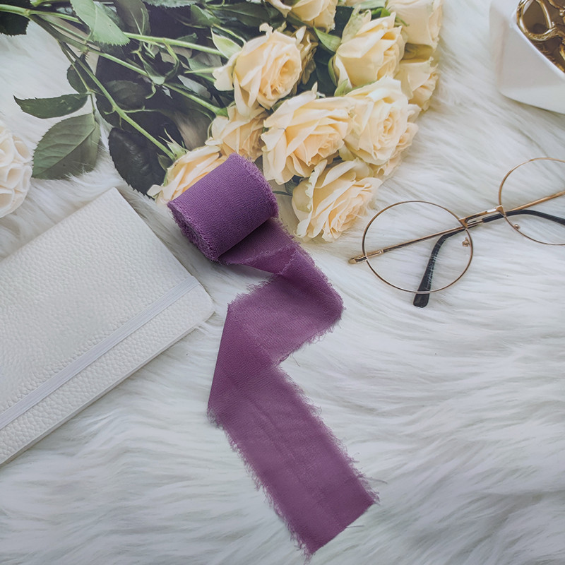 

Ribbon Strap Roses Lace Cinta Chiffon Silk Ribbon Flowers Wedding Lace For Ties Handmade Ripped Flower Bouquet Decoration