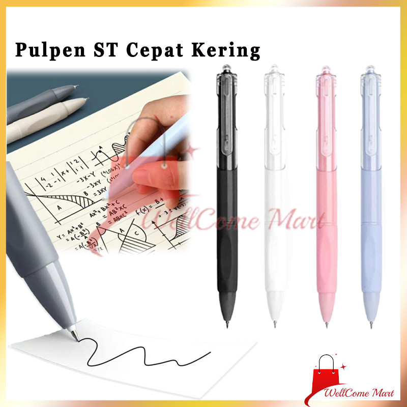 

Pulpen Netral Cepat Kering / Pulpen Gel Anti Bocor/ Pulpen Tinta Hitam