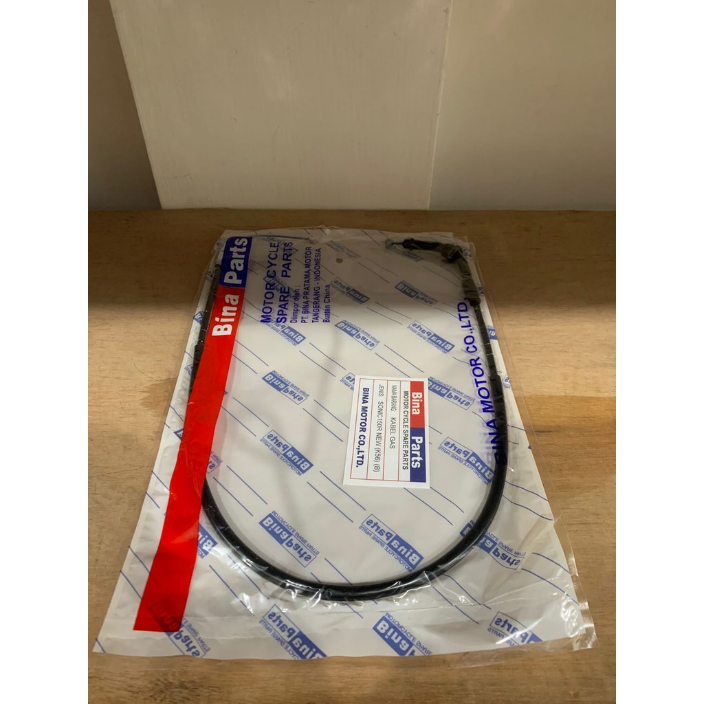 KABEL GAS TALI GAS SONIC 150R NEW (K56) (B) BINA PARTS