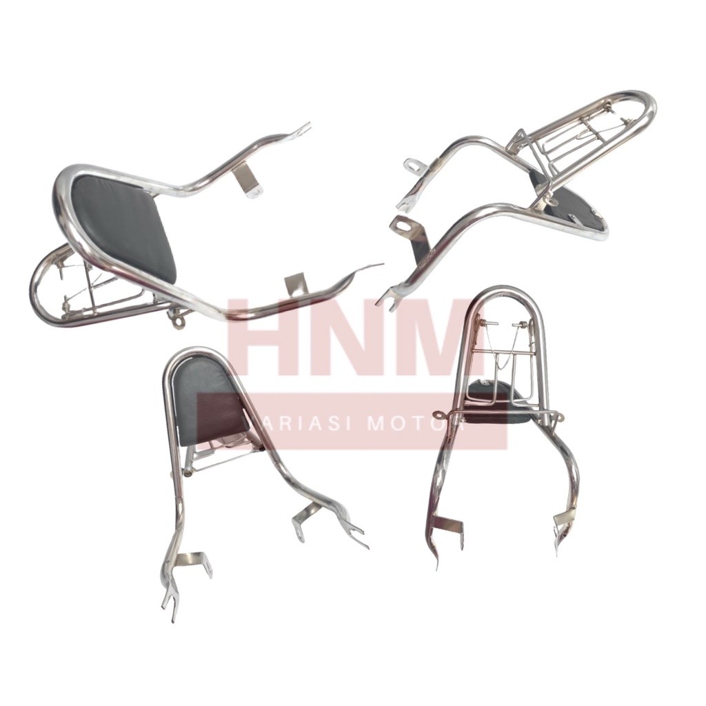 Behel Belakang Sandaran Backrack Sandaran Honda C70 SANDARAN JOK SPAREPART MOTOR TERMURAH