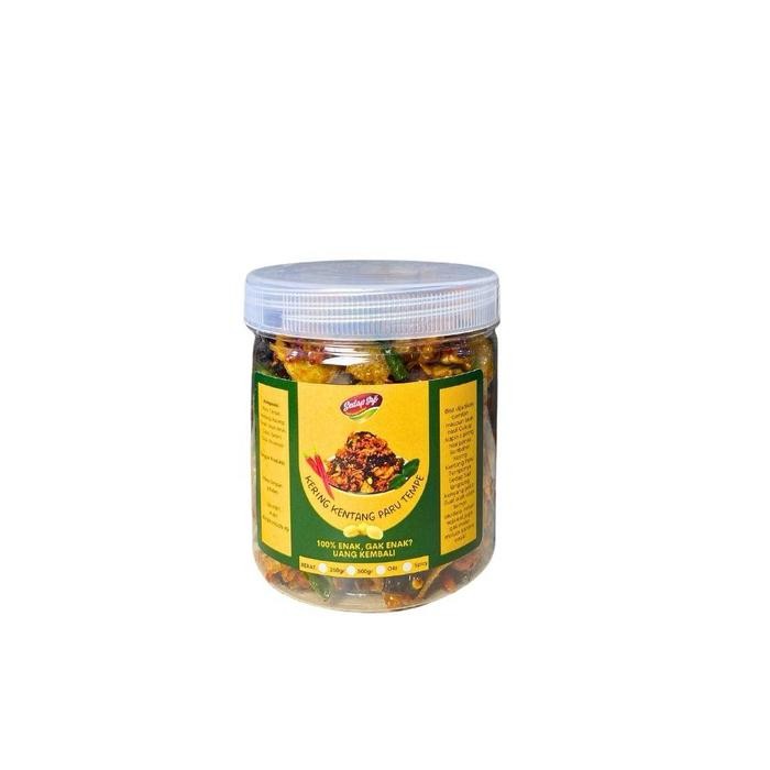 

Sedap Saji Kering Kentang Paru Tempe Cemilan Viral Enak - 250gr, Original