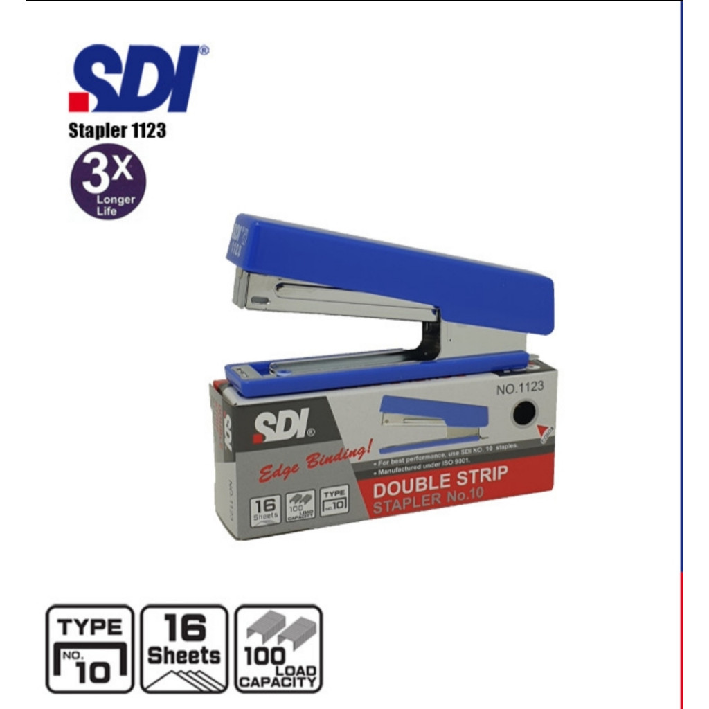 

Stapler Staples No 10 Double Strip SDI 1123