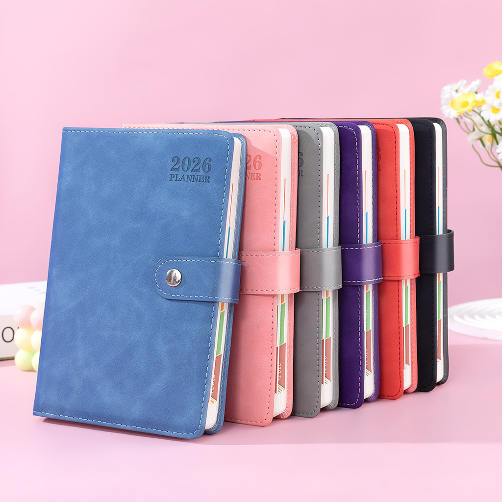 

2026 New Calendar Notebook, 200 pages/400 pages, recording daily events and planning notebooks