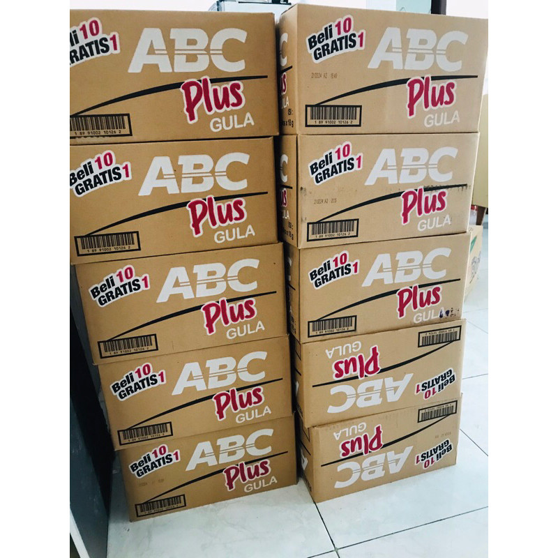

1karton Kopi ABC Plus gula isi 120 sachet atau 12 renteng ( 10 sachet x 18g )|| MURAH LEBAY