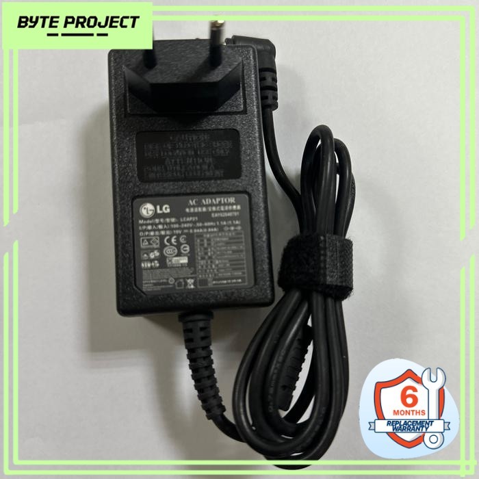 ORI Adaptor LG Original 19V 0.84A 19V 0.8A TV Monitor LG