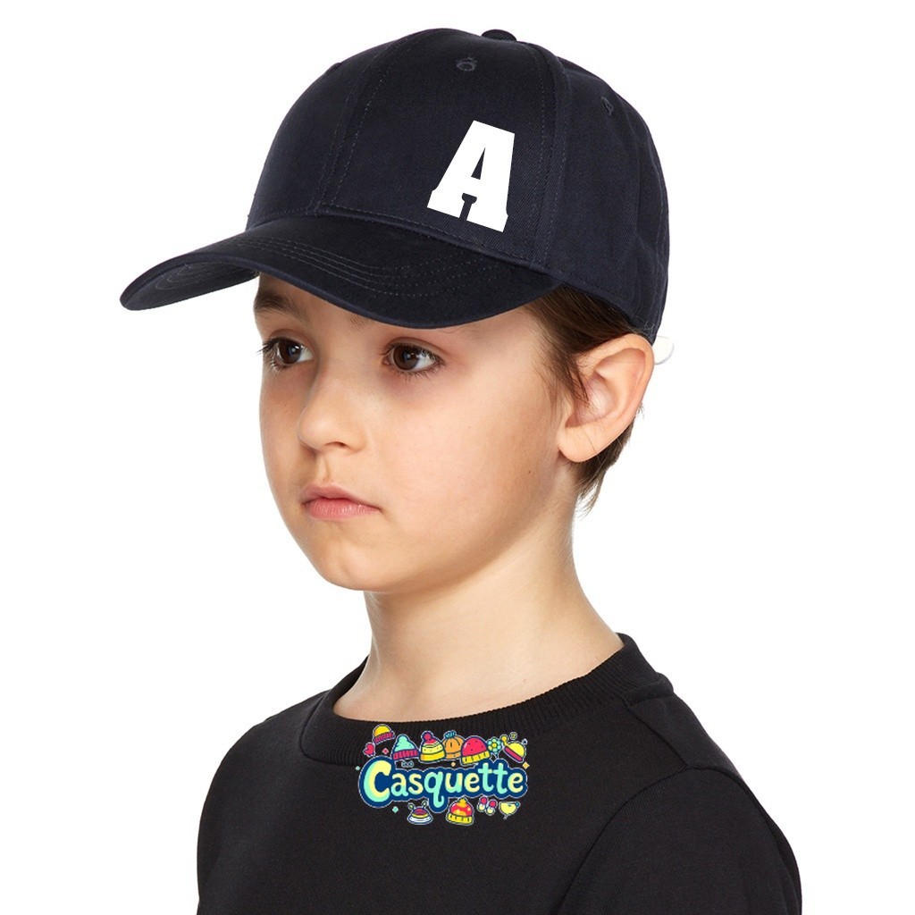 Topi Anak Inisial Topi Baseball Anak Huruf A B C D E  F G H I J K L M N O P Q R S T U V W X Y Z Topi
