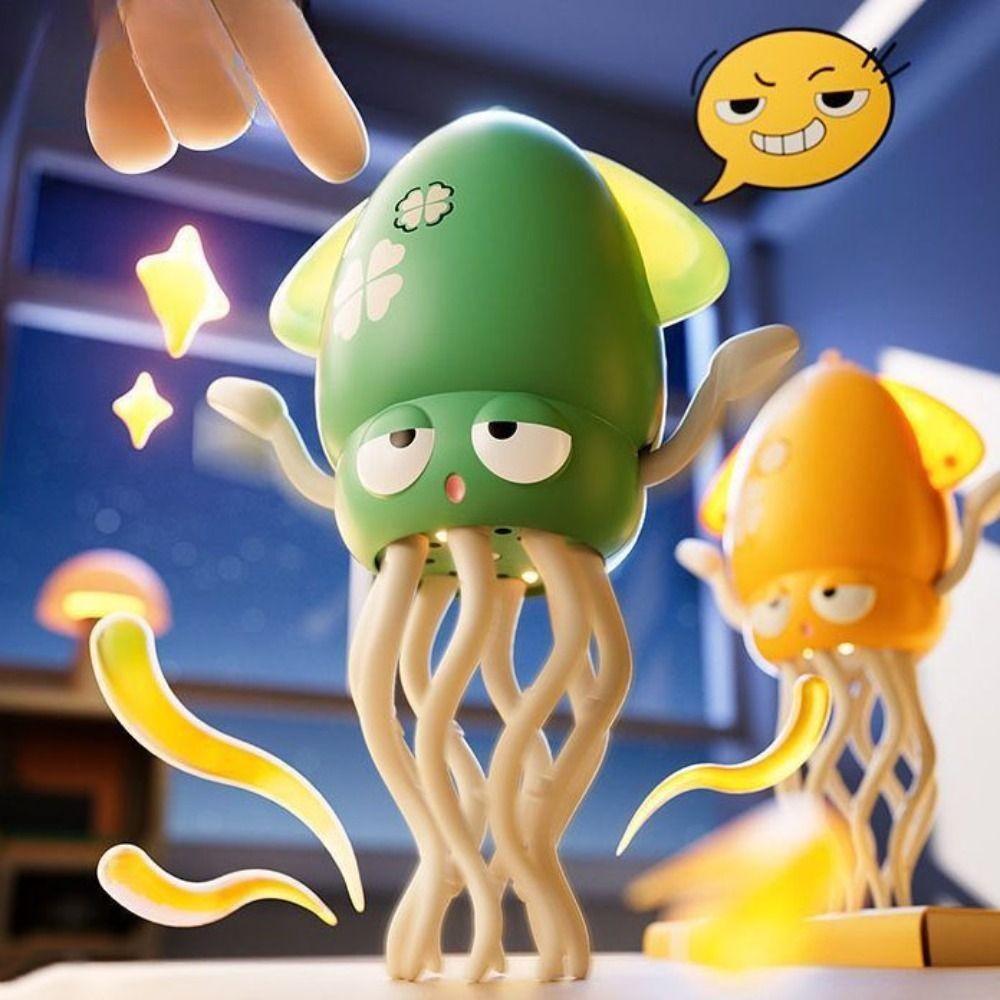 Plastic Dancing Octopus Toy Interactive Simulation Crawling Interactive Octopus Toy Rechargeable Col