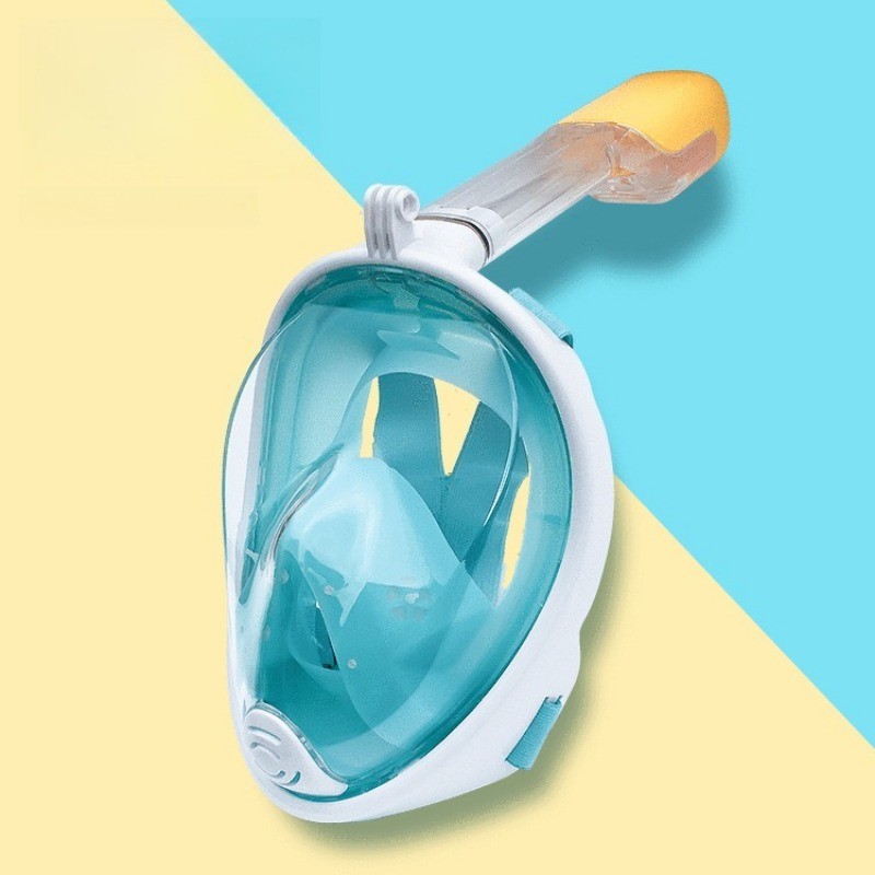 Snorkeling Supplies Full Dry Dive Mask Snorkeling Full Face Mask Swimming Masks Underwater Snorkelin