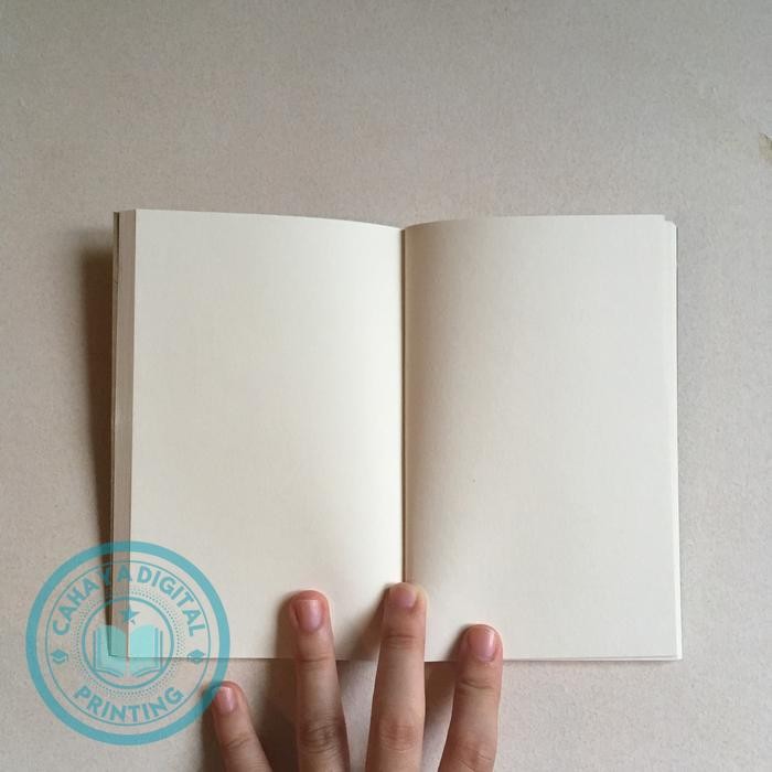 

Notebook refill travel size / buku tulis - Cokelat