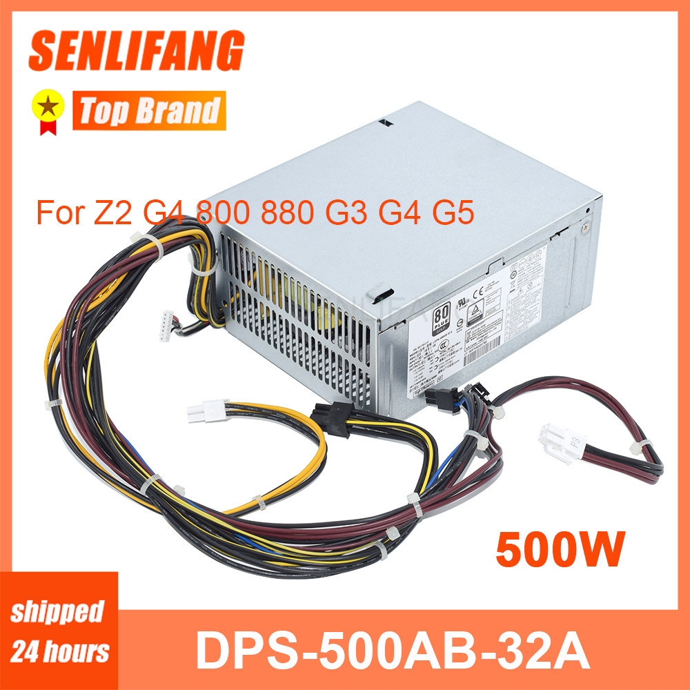 New For Z2 G4 800 880 G3 G4 G5  MT Workstation Power Supply PA-4501-1 HA,DPS-500AB-32A 500W PSU L073