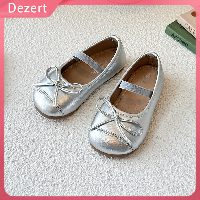 Dezert Sepatu Flats Anak Perempuan Pita Modern Sekolah Import Girls Pertunjuka Shoes Import