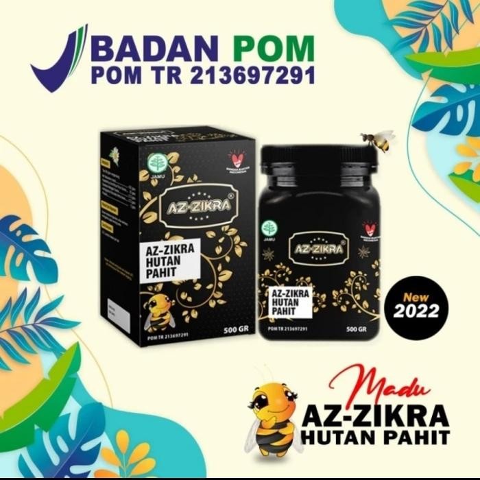 

Madu Hitam Pahit Az Zikra Azzikra Asli / 500ML - HUTAN PAHIT