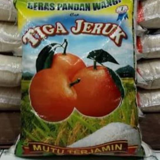 

Beras pandan wangi cap 3 jeruk 10 kilo