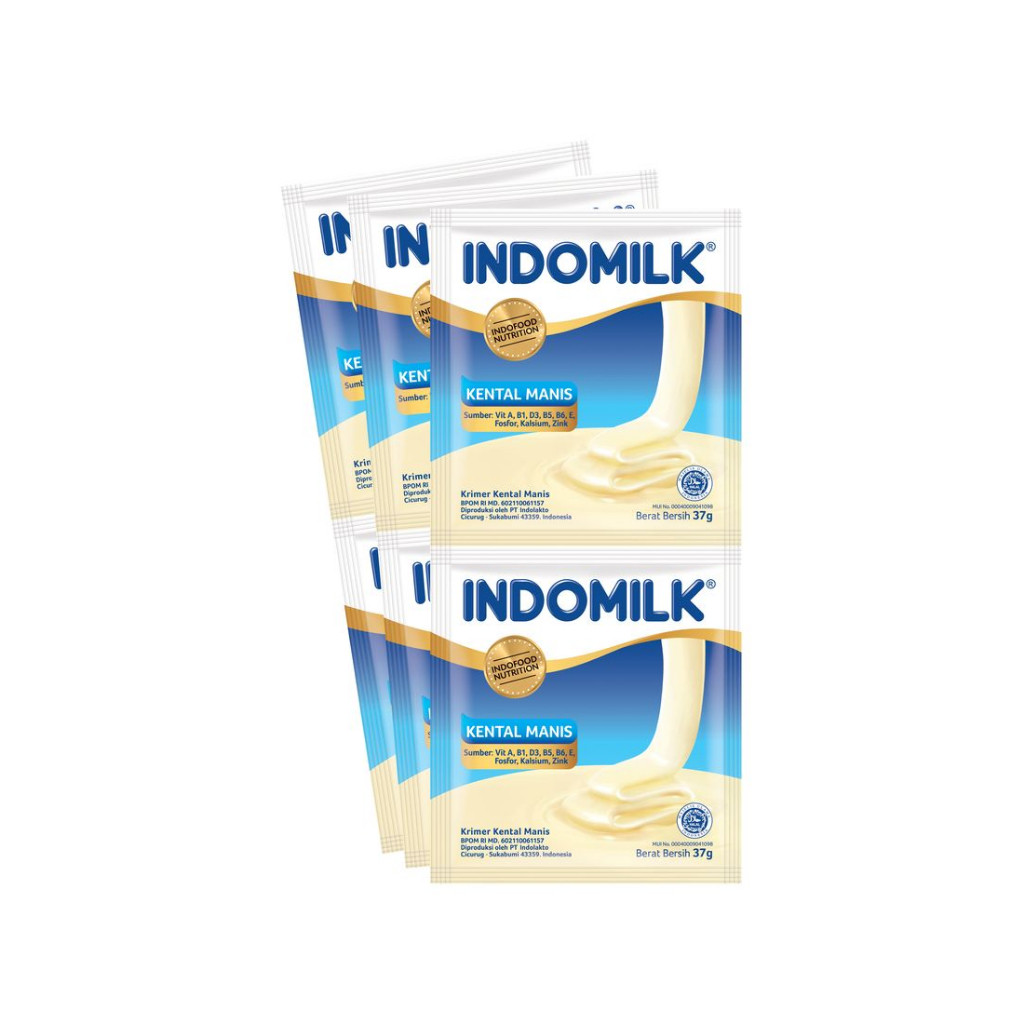 

OLO49 Indomilk Susu Kental Manis 6scht x 37gr/Renteng/SUSU Kaleng 350gr/Creamy Original