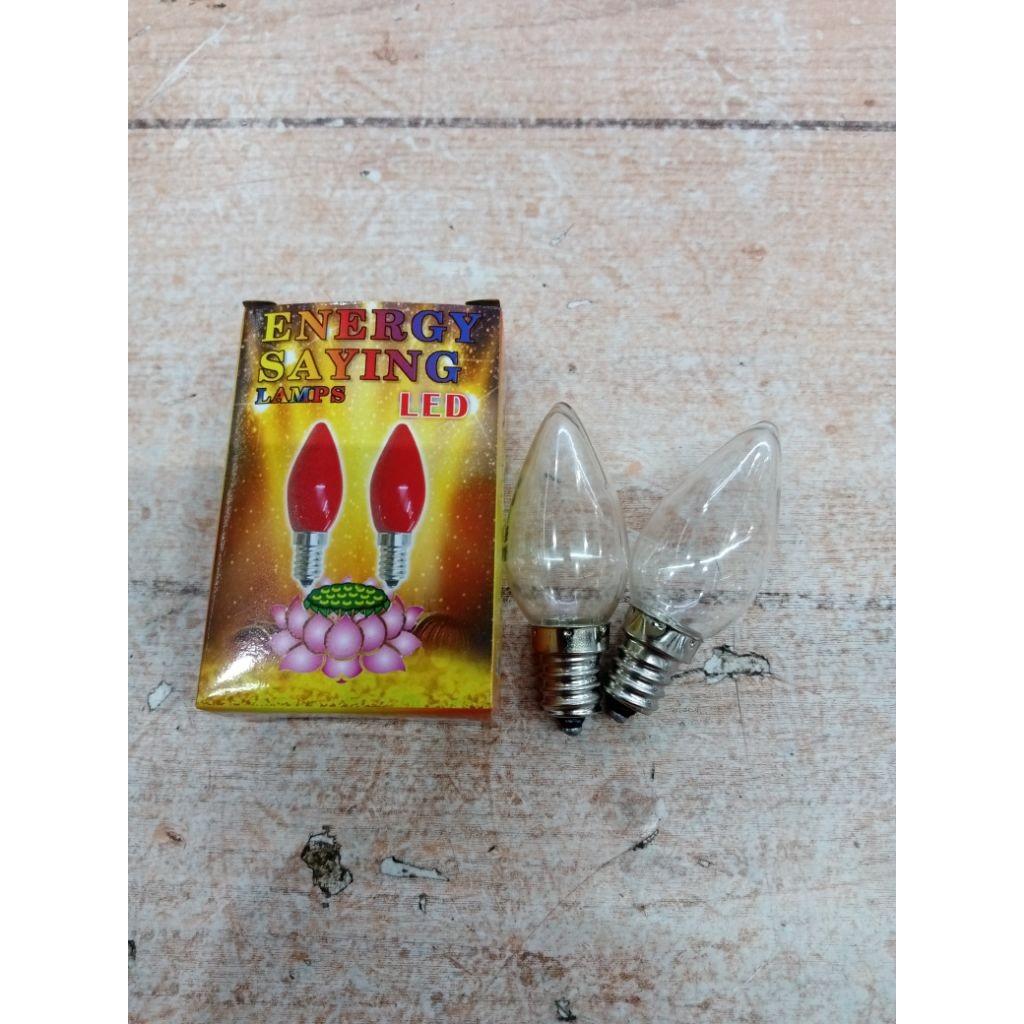 bola lampu / bohlam lampu sembahyang - led - putih - j24