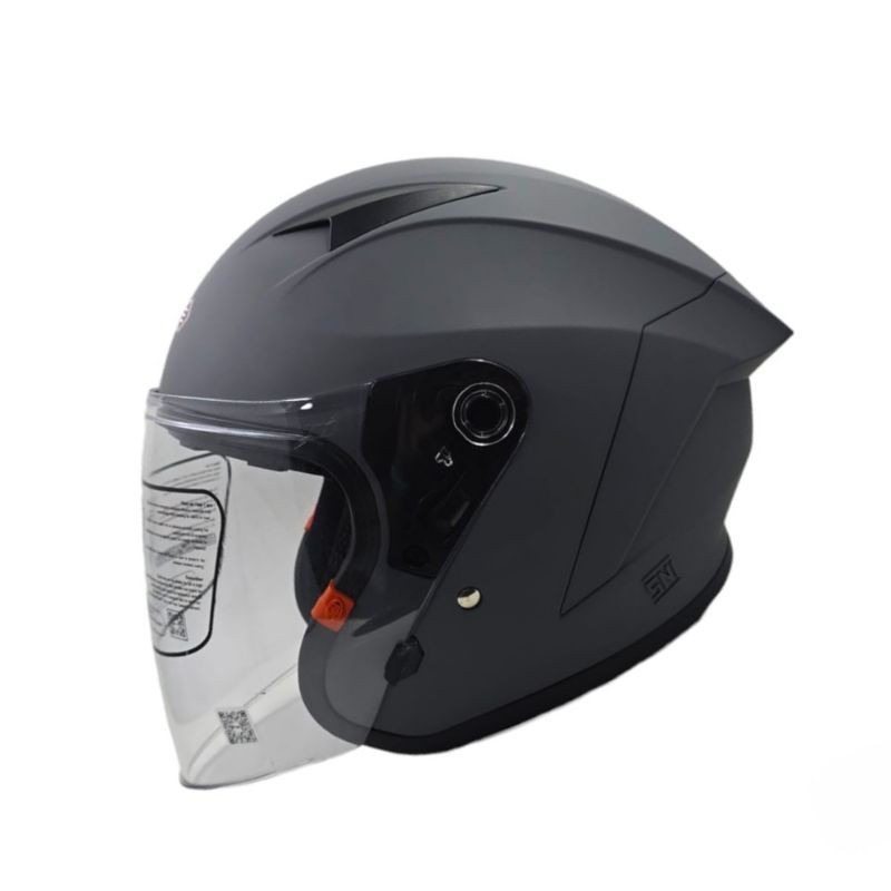 FORCE Helm Half Face SNI Size Jumbo XXL Viral Kekinian Spoiler Ganteng Cowok Cewek Dewasa Model X1 N