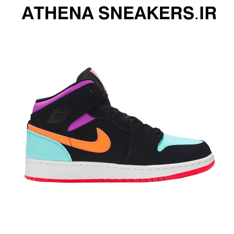 Sepatu Air Jordan 1 Mid Multicolour Candy BNIB Original