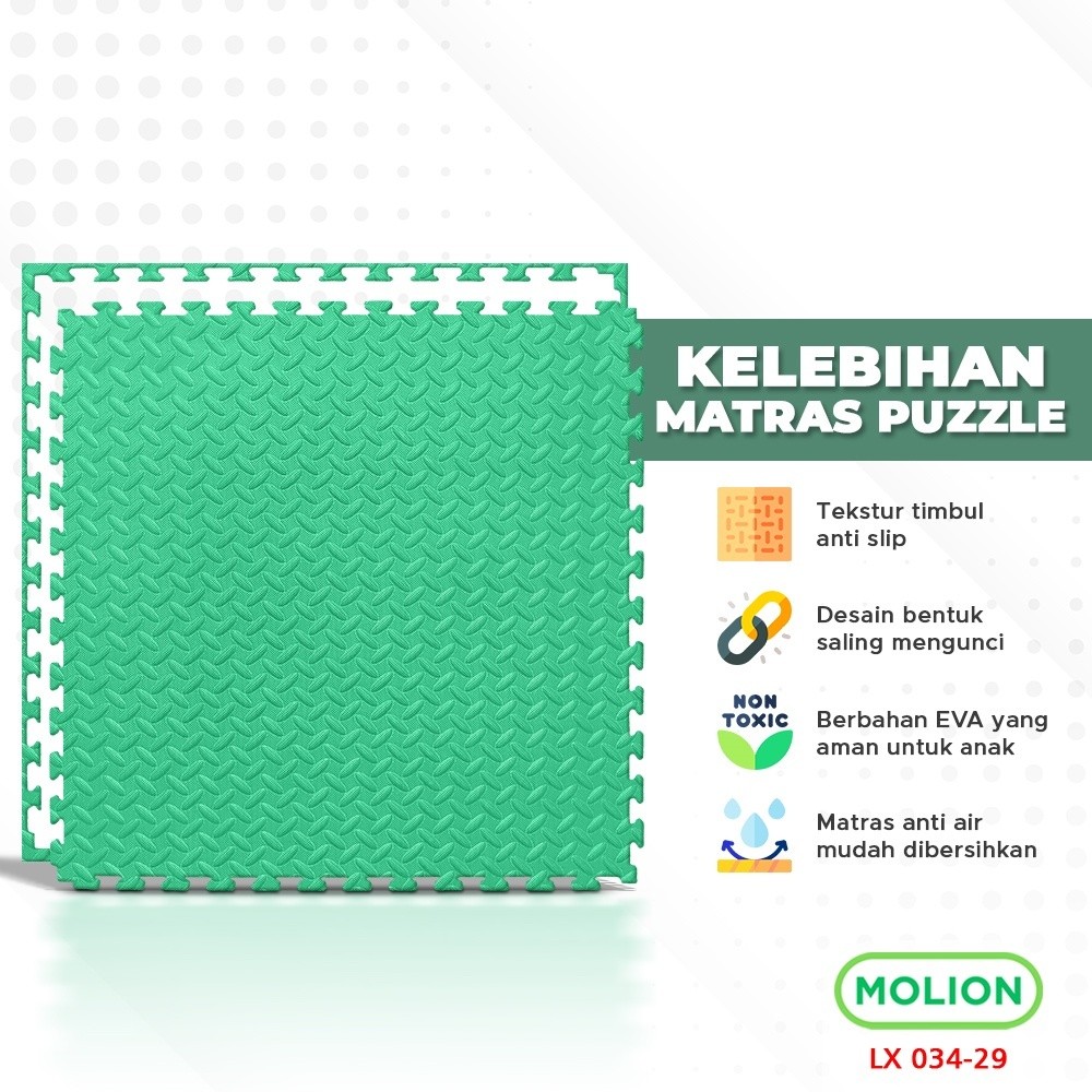 TERLARIS  Matras Takewondo Tebal 5cm Matras Evamat Bela Diri Eva Puzzle Karate Mat Silat 034-29