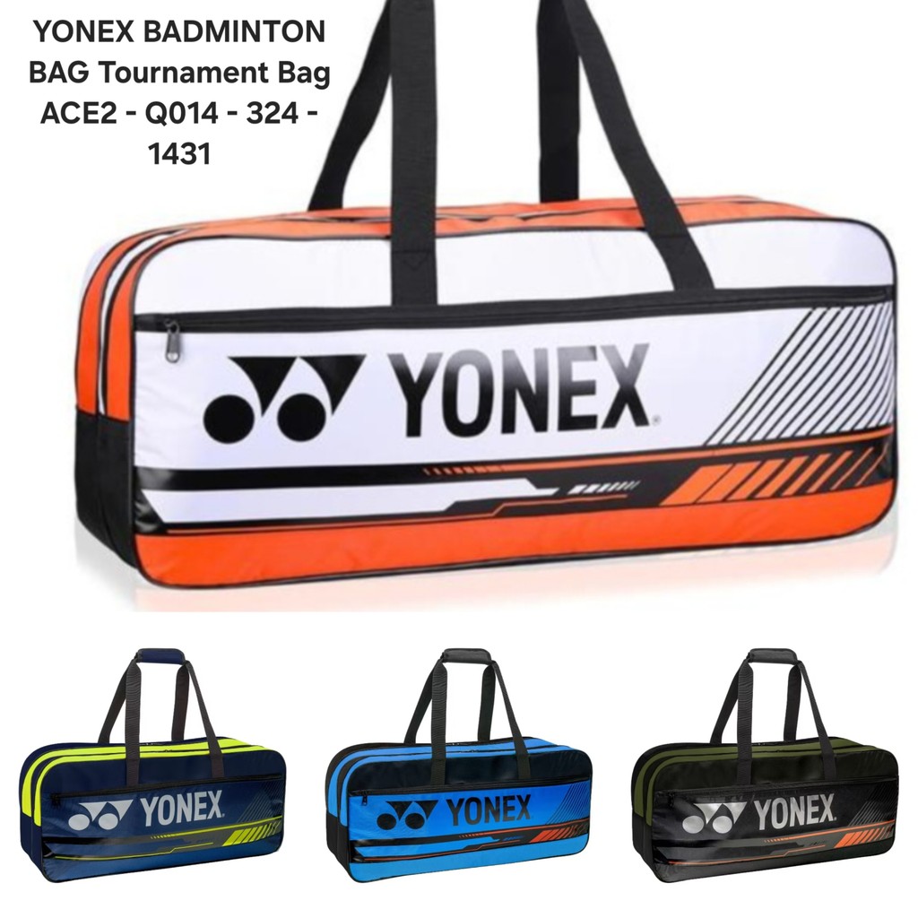 YONEX BADMINTON BAG Tournament Bag ACE2 - Q014 - 324 - 1431 / Tas Raket Badminton ORI YONEX