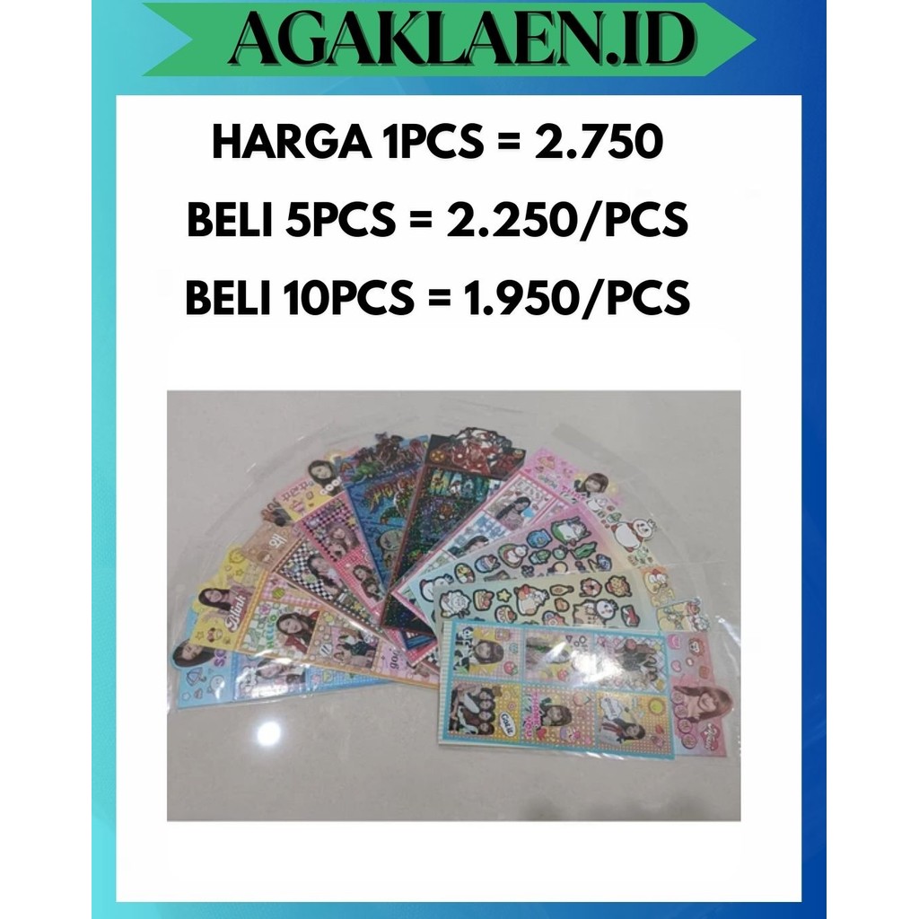 

AL STICKER STIKER 2D BLINK BLING MARVEL BLACKPINK MIXUE AVENGERS SPIDERMAN JENNIE ROSE LISA JISOO