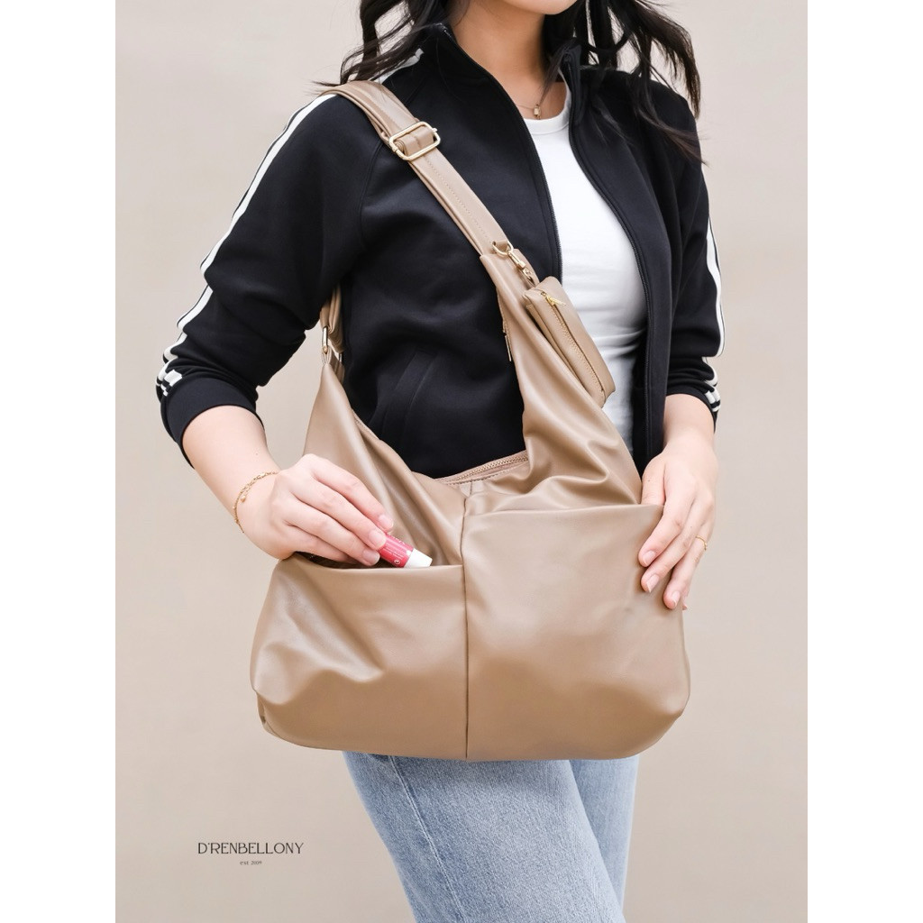 D’RENBELLONY - CLARISSA Sling Bags Travelling Tas Tablet Notepad Daily Kerja Kuliah