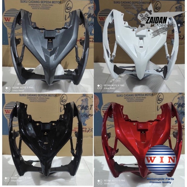 Tameng Vario Techno 125 PGMFI 2011 2012 2013 2014 | Panel Besar WIN | cover motor honda original old