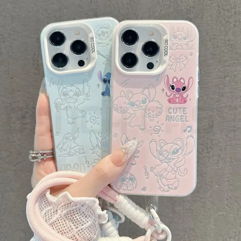 Banca | EksklusifIMD ins Softcase stitch Case iPhone 16 11 12 13 14 15 PRO MAX X XS MAX XR 6 6s 7 8 