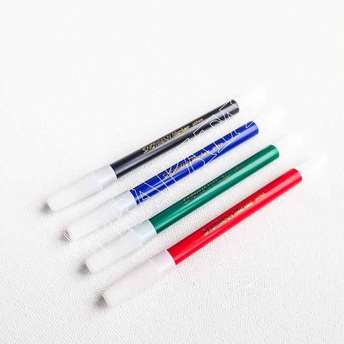 

Spidol Snowman Marker Kecil - Hitam, Biru, Merah, Hijau - Hitam