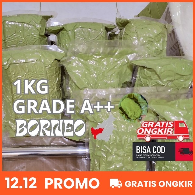 

Purik Kalbar Green Asli Hulu Keratouhm Powder A+++(S+) 1kg