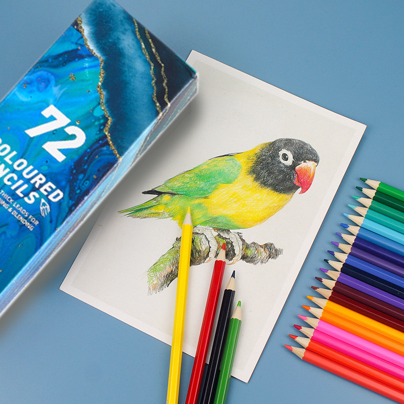

Color Pencil Profissional Drawing Pencil Set 24/36/50/72 Colors Oil Pencil Drawing Set Student School Art Supplies