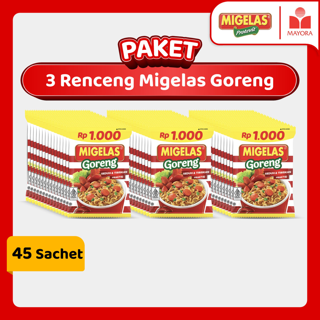 

Paket 3 Renceng Migelas Goreng