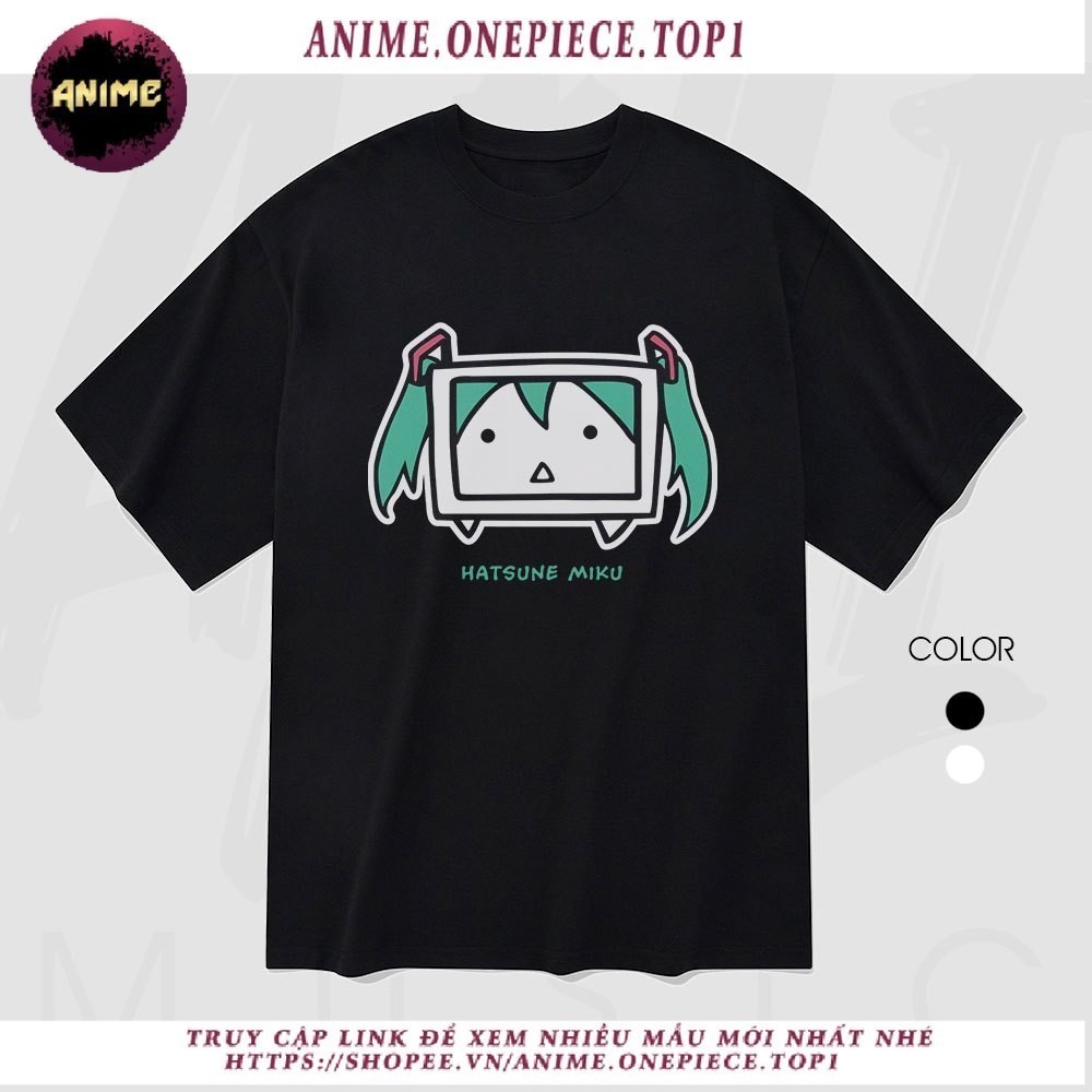 Baju Kaos Hatsune Miku Baju Anime Miku Hatsune