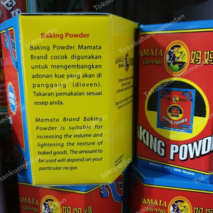 

Promo Baking powder mamata 380gr