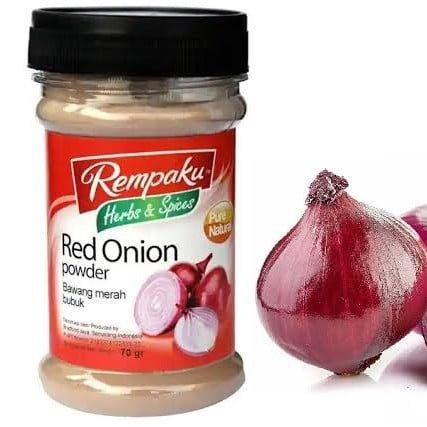 

Promo Rempaku Red Onion Powder Bawang Merah Bubuk 70gram halal Pure & Natural