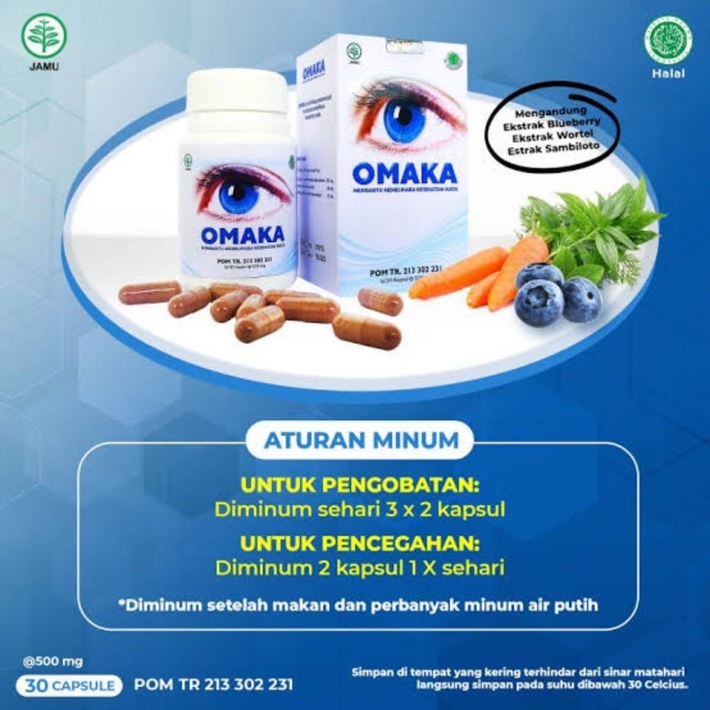 (TERLARIS) OMAKA OBAT MATA TER AMPUH ORIGINAL