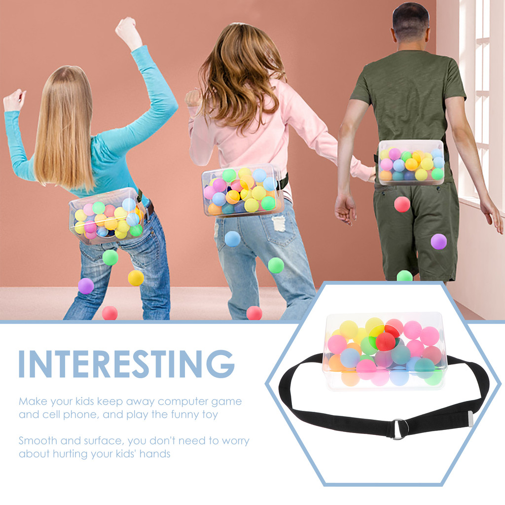 

1 Set Shaking Swing Balls Party Games Sports Competition Interactive Box for Adult Children Coordination Training Kids 30 Balls