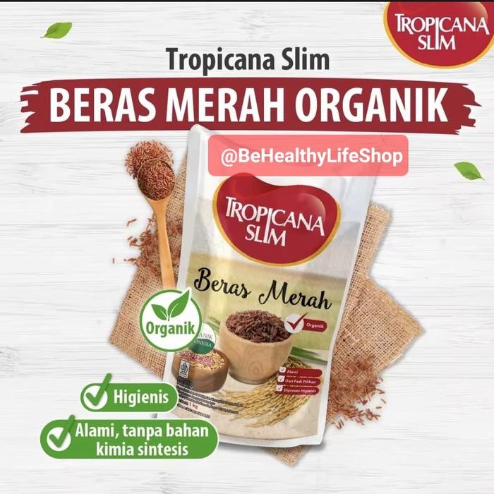 

Promo Tropicana Slim Beras Merah Organik Pulen 1000gr