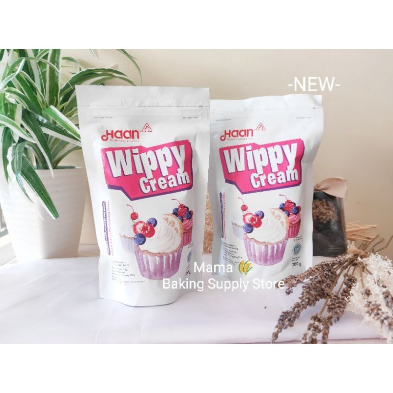 

200 gr HAAN Whippy Cream Wippy Cream Whip Whipping Cream Bubuk Instant Haan 200 Gr