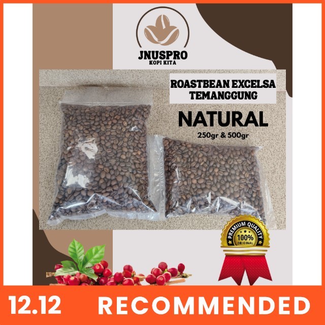 

Roastbean Excelsa Natural Temanggung – 100% Murni Petik Merah 250gr dan 500gr