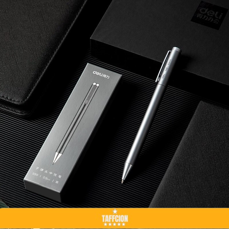 

Deli Pulpen Gel Tanda Tangan Metal Roller Ballpoint 0.5mm 1 PCS - S99