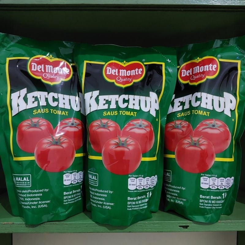 

Delmonte Saus Tomat Pouch 1kg