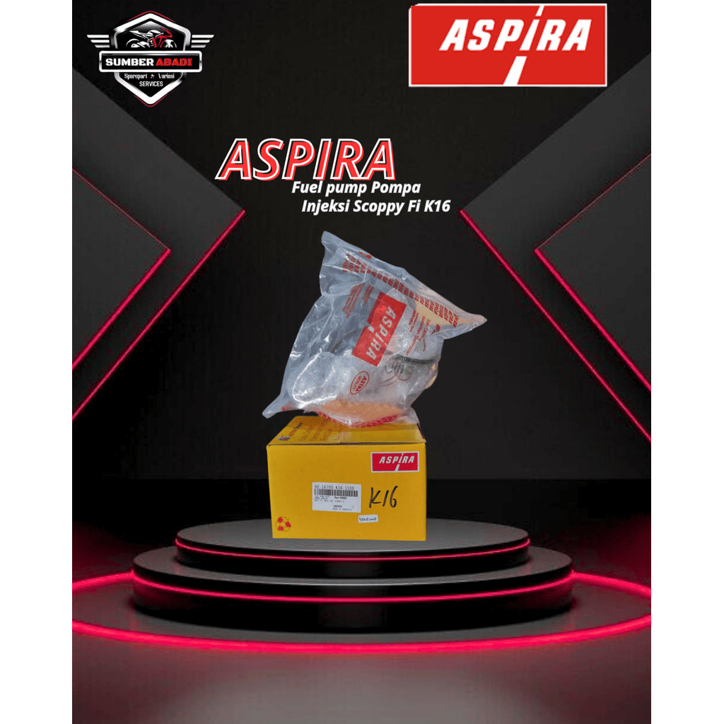 Aspira Fuel Pump Beat FI, Beat ESP, Scoopy FI K16